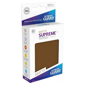 Ultimate Guard UX Standard: 80 Matte Brown