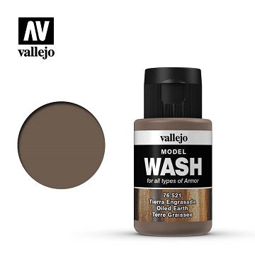 Vallejo: Model Wash - Oiled Earth (35mL) (76.521)