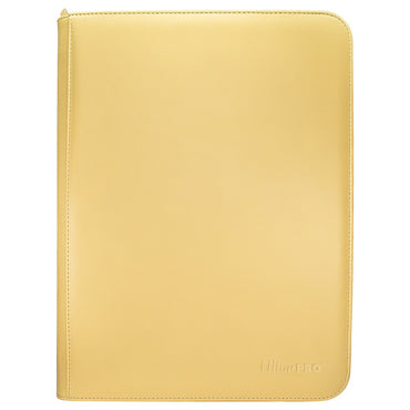 UP Zip Binder: 9 Pocket: Yellow