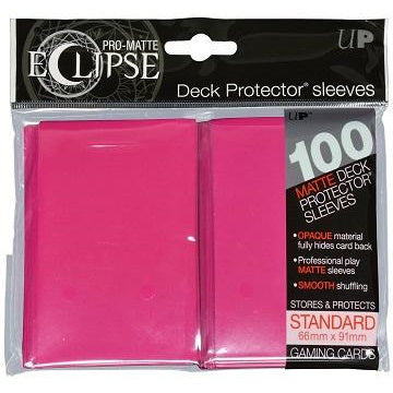 Ultra PRO Deck Protector Sleeves: Eclipse PRO-Matte - Pink (100 Count)