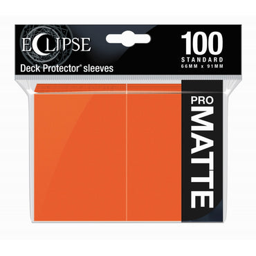 Eclipse Deck Protectors: Pumpkin Orange(100)
