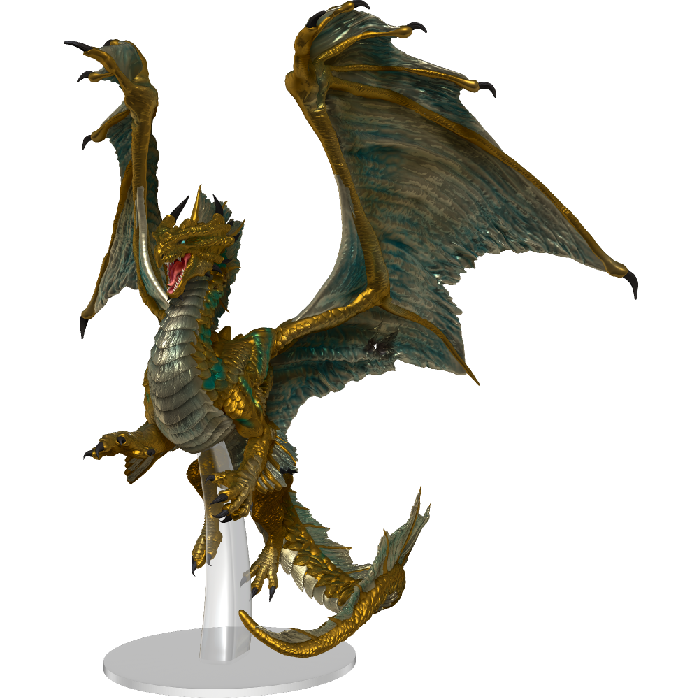 Nolzurs Minis: Adult Bronze Dragon