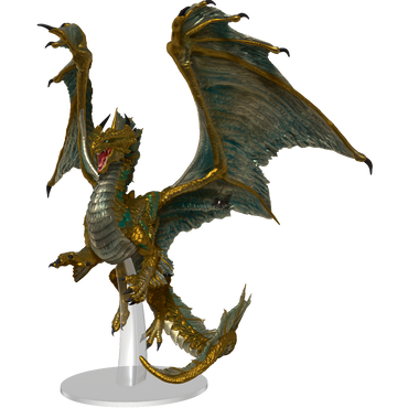 D&D Minis: Adult Bronze Dragon (Prepainted)