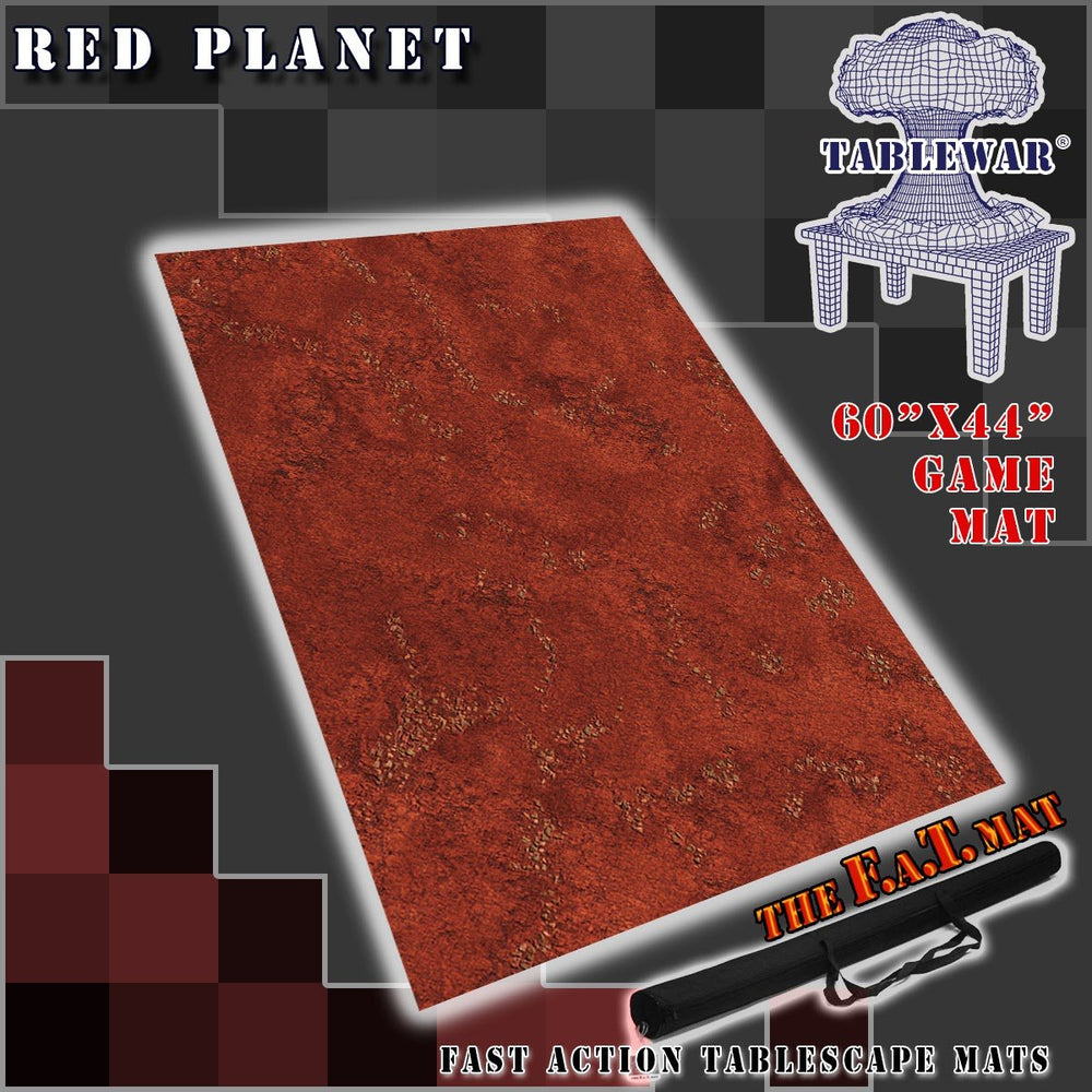 F.A.T. MAT: Red Planet 60"X44"