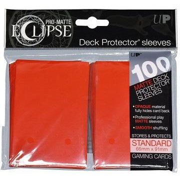 Eclipse Deck Protectors: Red (100)