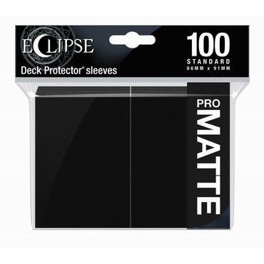 Eclipse Deck Protectors: Jet Black (100)