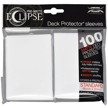 Eclipse Deck Protectors: White (100)