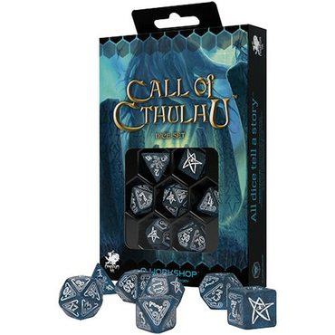 Call of Cthulhu: Abyssal & White Dice Set