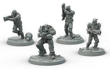 Fallout Wasteland Warfare: Brotherhood of Steel: Frontline Knights