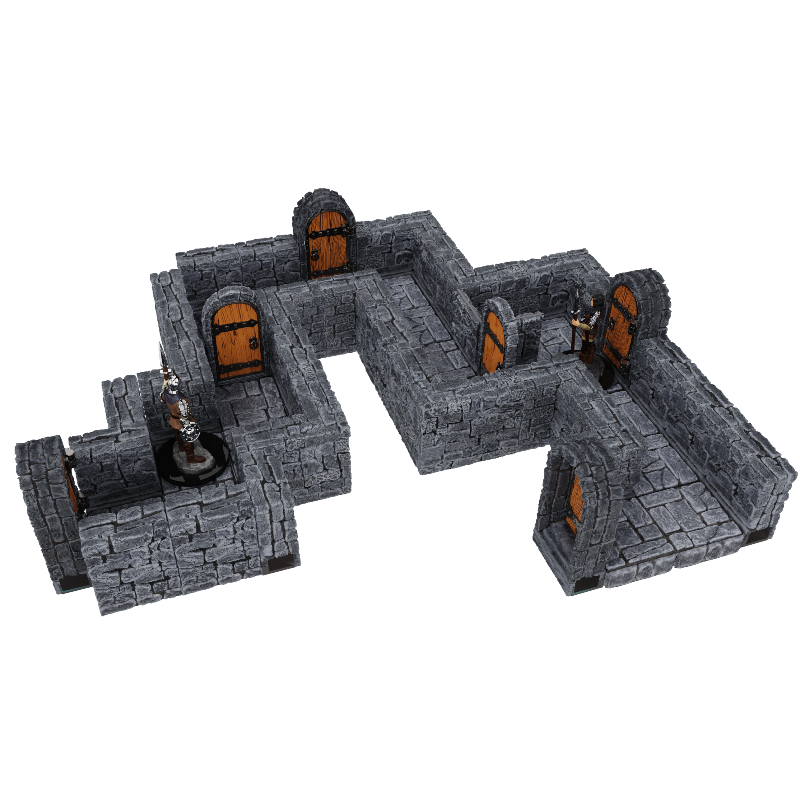 Warlock Dungeon Tiles: Dungeon Tiles 1" Straight Walls