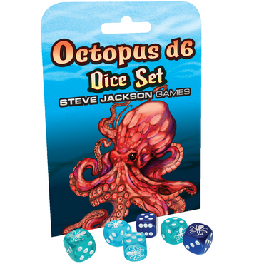 Steve Jackson - Dice Octopus D6 Set