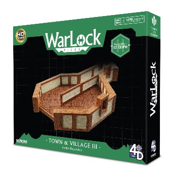 Warlock Dungeon Tiles: Town & Village 3 Angles Expansion
