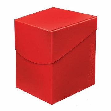 Ultra PRO Deck Box: Eclipse - Apple Red (Holds 100+)