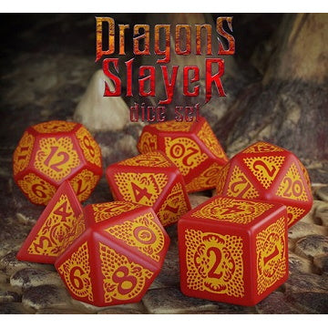 Dragon Slayer Red & Orange 7pc