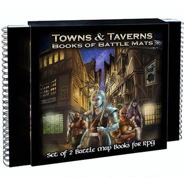 Book of Battle Mats Towns & Taverns