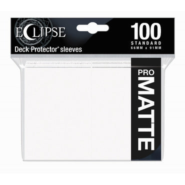 Eclipse Deck Protectors: White Matte