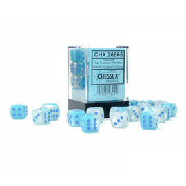 36D6 Set (12mm): Gemini Turquoise White/Blue Luminary (CHX26865)