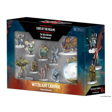 Dungeons & Dragons Miniatures: Icons of the Realms: The Wild Beyond the Witchlight; Witchlight Carnival Premium Miniatures