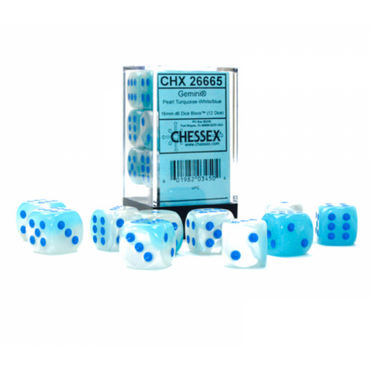 12D6 Set (16mm): Gemini - Gel White/Blue (CHX26665)