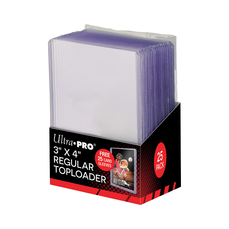 Ultra Pro: Top Loader Hard 3"x4" (25ct)