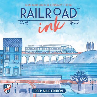 Railroad Ink Challenge - Deep Blue Edition