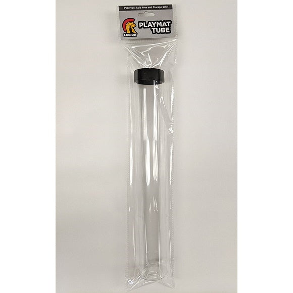 Playmat Tube: Clear with Black Cap (Legion)