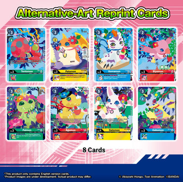 Digimon Floral Fun Playmat and Cards