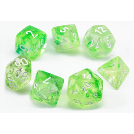 RPG Dice: Nebula Spring/White Luminary (2021) (CHX27555)