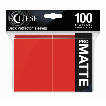 Eclipse Deck Protectors: Apple Red (100)