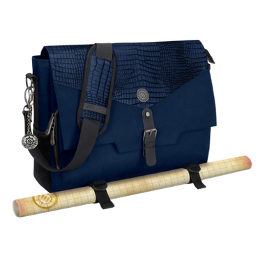 ENHANCE Collectors Edition Tabletop Adventurer's Travel Laptop Bag: Blue