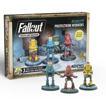 Fallout Wasteland Warfare: Robots: Protectron Workers