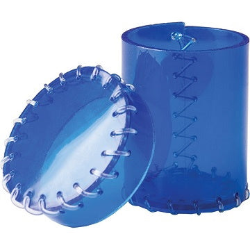 Plastic Dice Cup - Blue