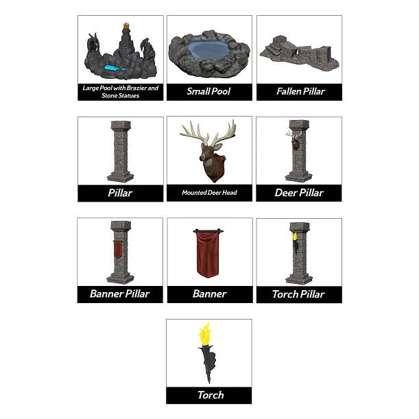 RPG Minis: Pools & Pillars