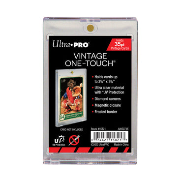 Vintage One-Touch Card Protection: 35pt