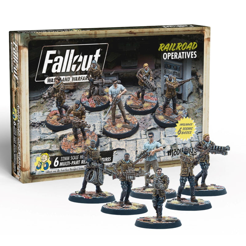 Fallout Wasteland Warfare: Railroad Operatives