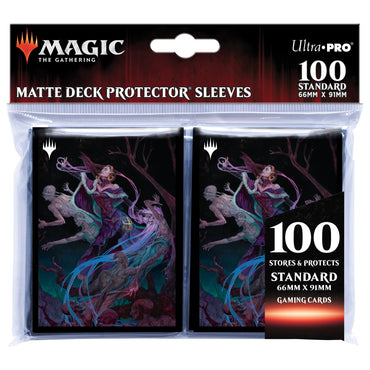 Double Masters 2022 Liliana, the Last Hope Standard Deck Protector sleeves for Magic (100-Pack) - Ultra Pro Card Sleeves