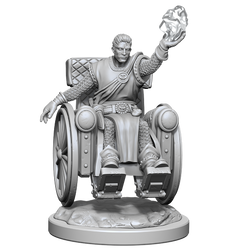 D&D Minis: Human Clerics Accessibility (Unpainted / WV18)