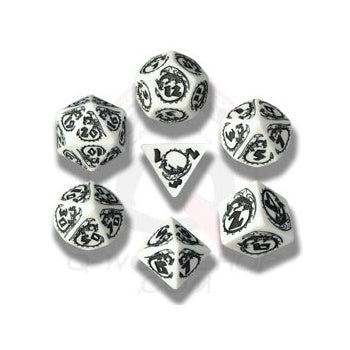 Dragons Dice White / Black (7)