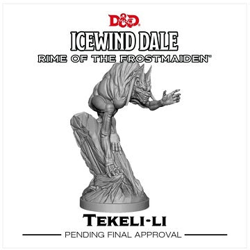D&D Minis: Tekeli-Li (Unpainted)