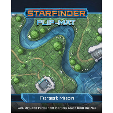 Starfinder RPG Flip-Mat: Forest Moon