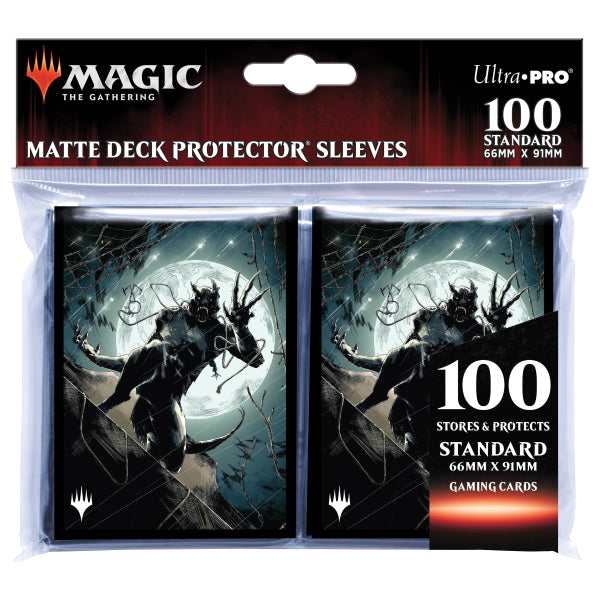 MTG Deck Protector Sleeves: Innistrad Midnight Hunt - Seafaring Werewolf (100 Count / Ultra PRO)