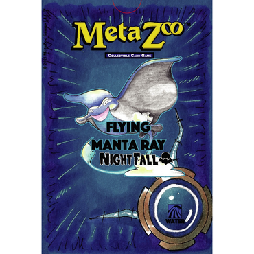 MetaZoo Nightfall Themed Deck: Flying Manta Ray
