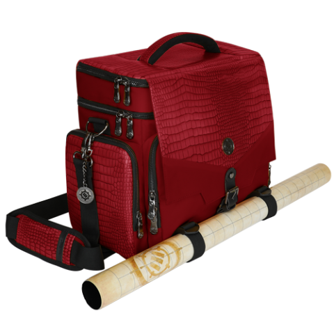 ENHANCE Collectors Edition Tabletop Adventurer's Travel Bag Red