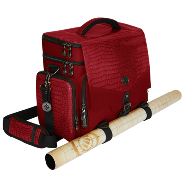 ENHANCE Collectors Edition Tabletop Adventurer's Travel Bag Red