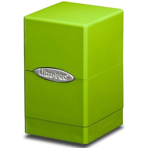 Satin Tower Deck Box: Pale Green