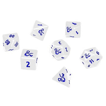 D&D Heavy Metal Icewind Dale RPG Dice Set