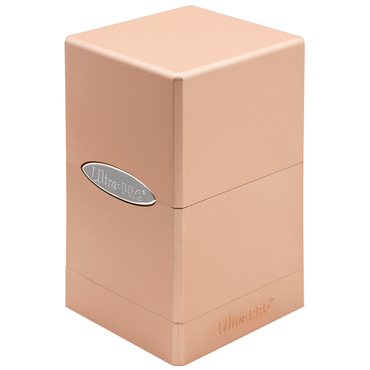 Satin Tower Deck Box: Rose Gold