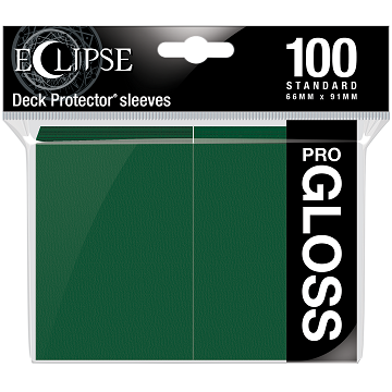 Eclipse Deck Protectors: Dark Green Gloss (100)