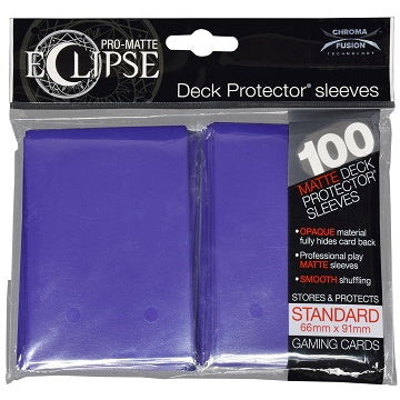 Eclipse Deck Protectors: Purple (100)