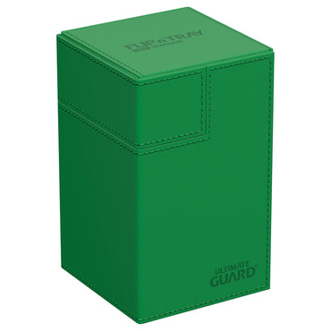 Ultimate Guard Deck Box: Flip’n’Tray - Green (Holds 100+)